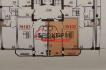1-к квартира, 38 м², 6/9 эт.